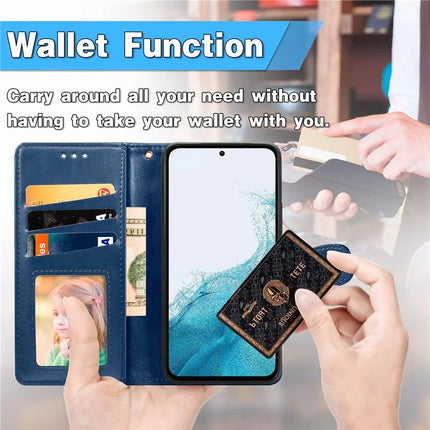For Samsung Galaxy A36 5G / A56 5G Case Leather Phone Case Wallet Stand Cover with Wrist Strap