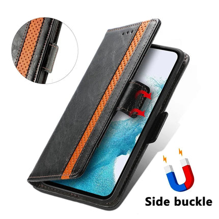 CASENEO 002 Series For Samsung Galaxy A36 5G / A56 5G Case Stand Wallet Splicing PU Leather Cover