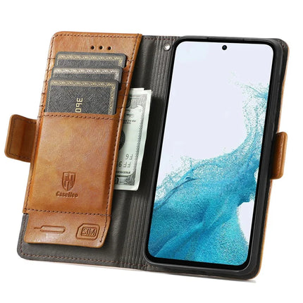 CASENEO 002 Series For Samsung Galaxy A36 5G / A56 5G Case Stand Wallet Splicing PU Leather Cover