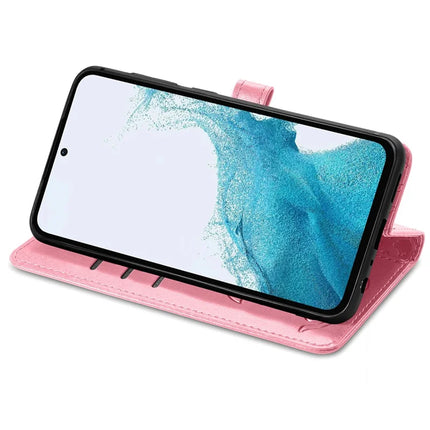 For Samsung Galaxy A56 5G Case Leather Wallet Flip Phone Cover Cute Cat Dog Pattern