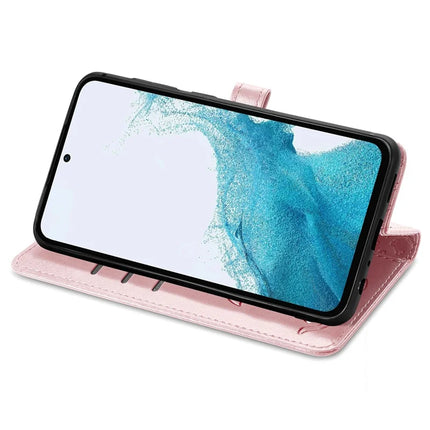 For Samsung Galaxy A56 5G Case Leather Wallet Flip Phone Cover Cute Cat Dog Pattern