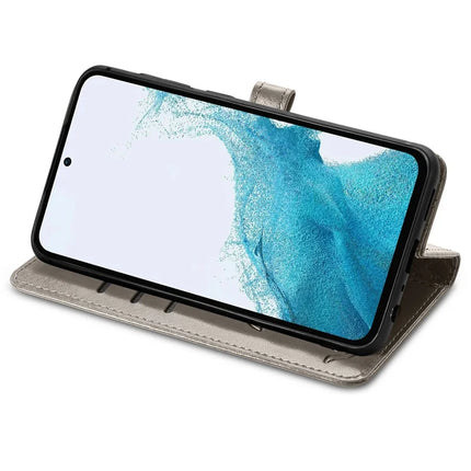 For Samsung Galaxy A56 5G Case Leather Wallet Flip Phone Cover Cute Cat Dog Pattern