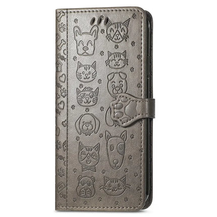 For Samsung Galaxy A56 5G Case Leather Wallet Flip Phone Cover Cute Cat Dog Pattern
