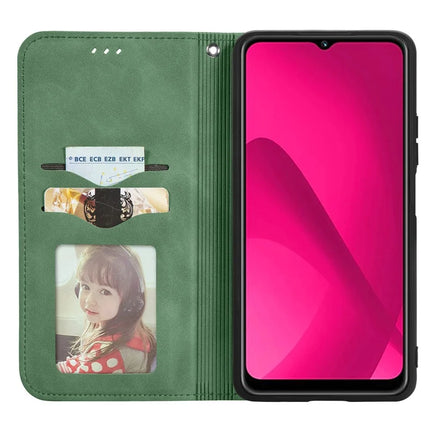 For HMD Skyline Case Skin Touch Feeling Leather Card Holder Phone Cover Magnetic Absorption