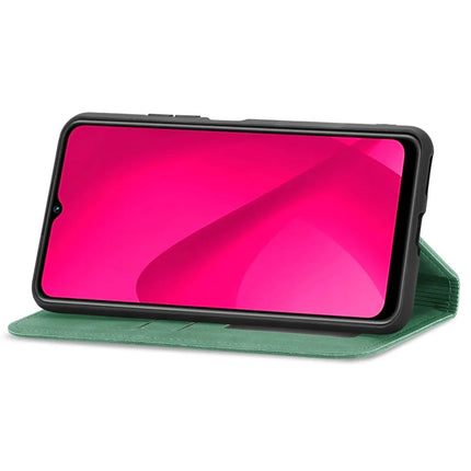 For HMD Skyline Case Skin Touch Feeling Leather Card Holder Phone Cover Magnetic Absorption
