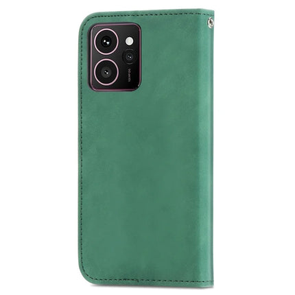 For HMD Skyline Case Skin Touch Feeling Leather Card Holder Phone Cover Magnetic Absorption