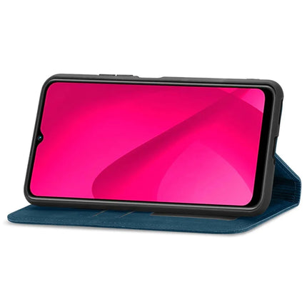 For HMD Skyline Case Skin Touch Feeling Leather Card Holder Phone Cover Magnetic Absorption