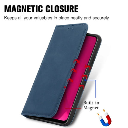 For HMD Skyline Case Skin Touch Feeling Leather Card Holder Phone Cover Magnetic Absorption