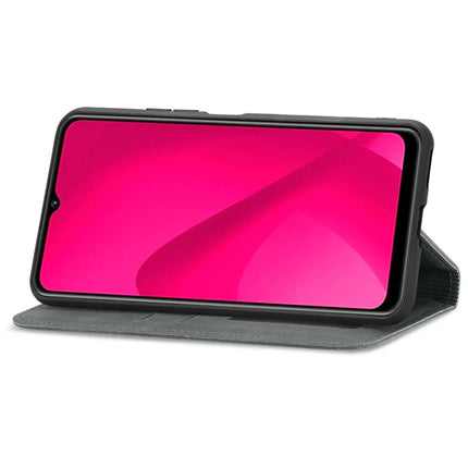 For HMD Skyline Case Skin Touch Feeling Leather Card Holder Phone Cover Magnetic Absorption