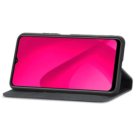For HMD Skyline Case Skin Touch Feeling Leather Card Holder Phone Cover Magnetic Absorption