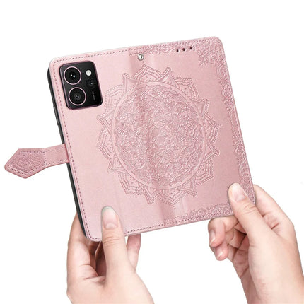 For HMD Skyline Wallet Case Mandala Flower Leather Phone Cover Stand View