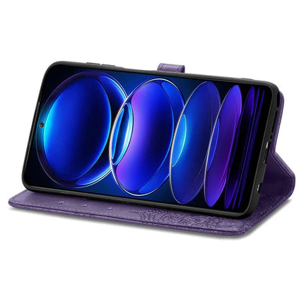 For HMD Skyline Wallet Case Mandala Flower Leather Phone Cover Stand View