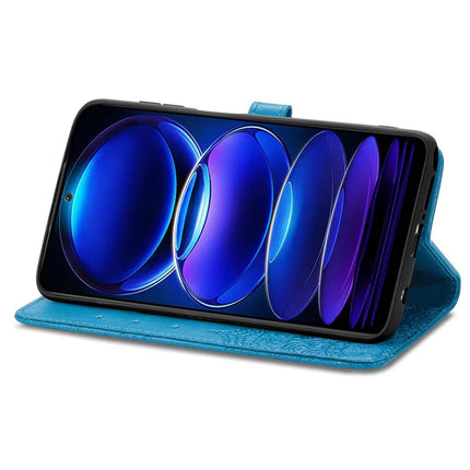 For HMD Skyline Wallet Case Mandala Flower Leather Phone Cover Stand View