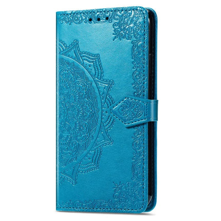 For HMD Skyline Wallet Case Mandala Flower Leather Phone Cover Stand View