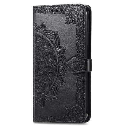 For HMD Skyline Wallet Case Mandala Flower Leather Phone Cover Stand View