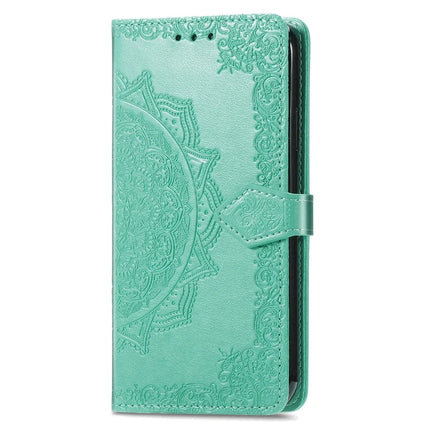 For HMD Skyline Wallet Case Mandala Flower Leather Phone Cover Stand View