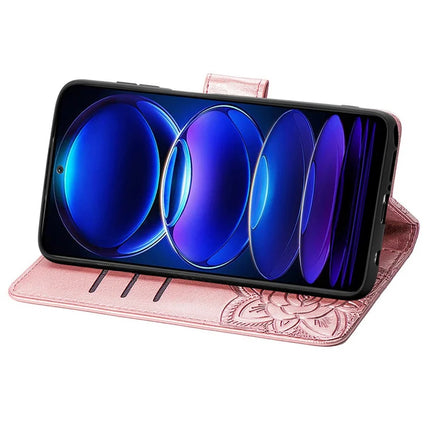For HMD Skyline Case PU Leather Wallet Phone Cover Butterfly Pattern