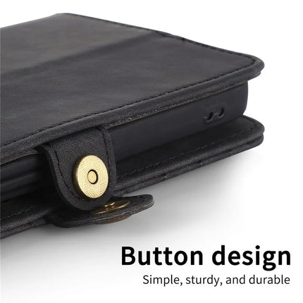 For HMD Skyline Case Zipper Wallet Geometry Lines Leather Phone Cover