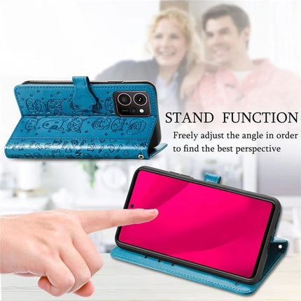 For HMD Skyline Case Leather Wallet Flip Phone Cover Cute Cat Dog Pattern