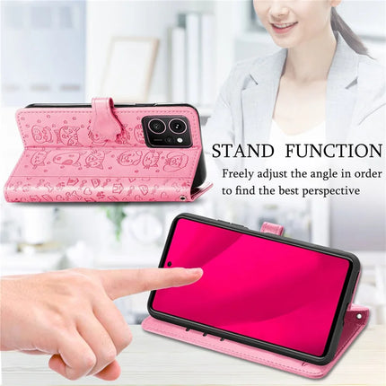 For HMD Skyline Case Leather Wallet Flip Phone Cover Cute Cat Dog Pattern