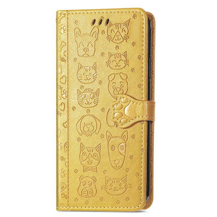 For HMD Skyline Case Leather Wallet Flip Phone Cover Cute Cat Dog Pattern
