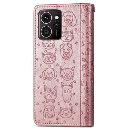 For HMD Skyline Case Leather Wallet Flip Phone Cover Cute Cat Dog Pattern
