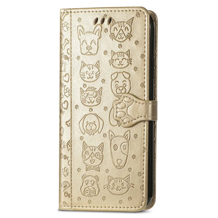 For HMD Skyline Case Leather Wallet Flip Phone Cover Cute Cat Dog Pattern