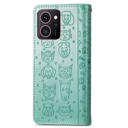 For HMD Skyline Case Leather Wallet Flip Phone Cover Cute Cat Dog Pattern