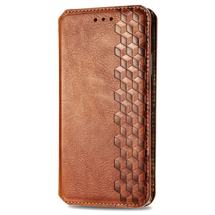 For HMD Skyline PU Leather Case Rhombus Imprint Wallet Stand Phone Cover