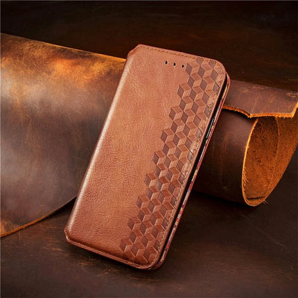 For HMD Skyline PU Leather Case Rhombus Imprint Wallet Stand Phone Cover