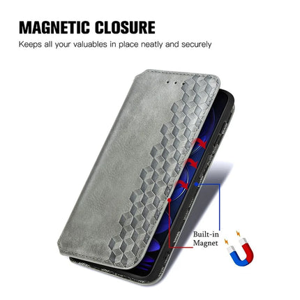 For HMD Skyline PU Leather Case Rhombus Imprint Wallet Stand Phone Cover