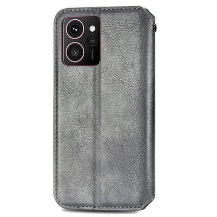 For HMD Skyline PU Leather Case Rhombus Imprint Wallet Stand Phone Cover