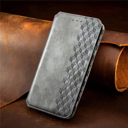 For HMD Skyline PU Leather Case Rhombus Imprint Wallet Stand Phone Cover
