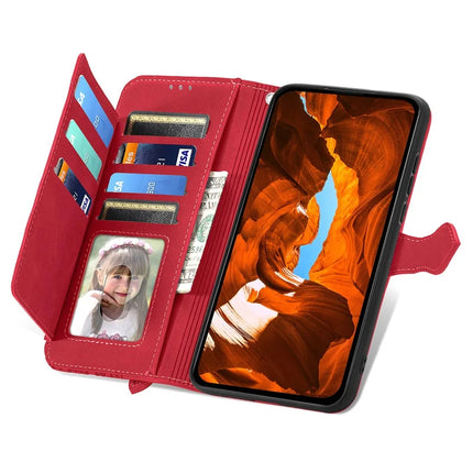 For Honor 200 Smart 5G / X7c 4G Zipper Wallet Case Flower Imprint PU Leather Phone Cover with Strap