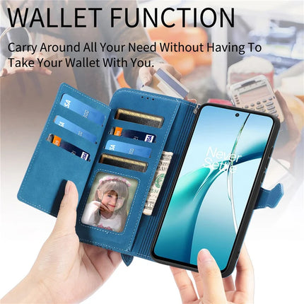 For Honor 200 Smart 5G / X7c 4G Zipper Wallet Case Flower Imprint PU Leather Phone Cover with Strap
