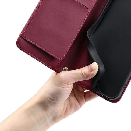 For Samsung Galaxy A05 4G Crossbody Leather Case Ring Buckle Wallet Stand Rhombus Mobile Cover