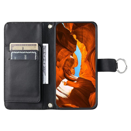 For Samsung Galaxy A05 4G Crossbody Leather Case Ring Buckle Wallet Stand Rhombus Mobile Cover