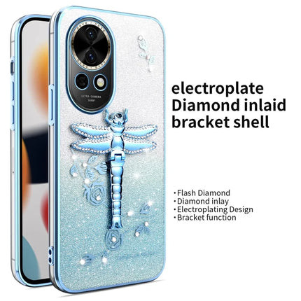 KADEM For Huawei nova 13 Case Dragonfly Kickstand TPU Flowers Glitter Phone Cover