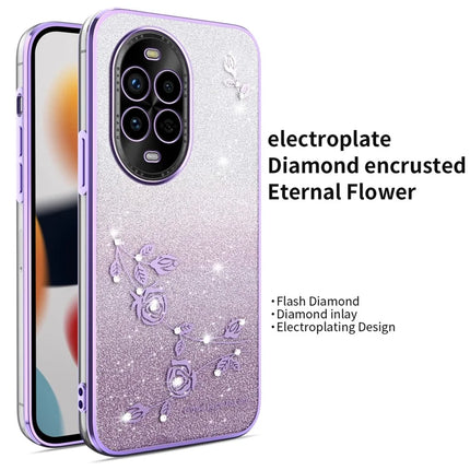 KADEM For Huawei nova 13 Pro 5G Case Dragonfly Kickstand TPU Flowers Glitter Phone Cover