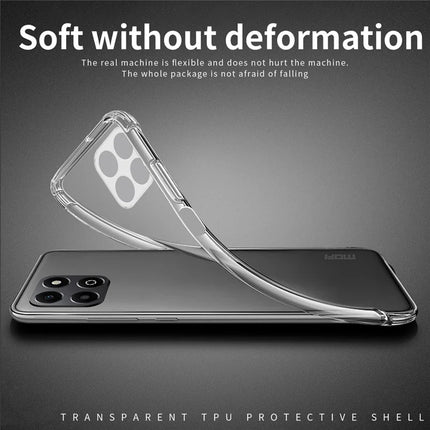 MOFI For Honor X5b Plus / X5b Case Anti-Scratch Clear Soft TPU Phone Cover