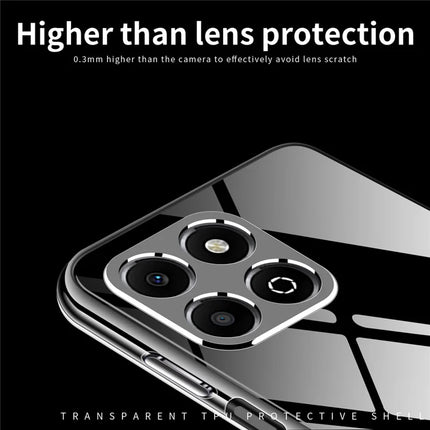 MOFI For Honor X5b Plus / X5b Case Anti-Scratch Clear Soft TPU Phone Cover