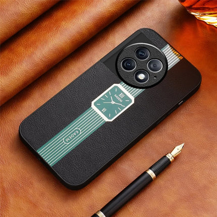 KADEM For OnePlus 13 Case Leather+TPU+Acrylic Anti-Scratch Phone Cover