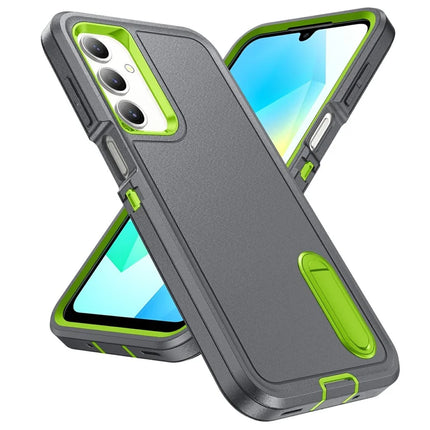 For Samsung Galaxy A16 4G / 5G Case Kickstand Phone Cover PC+Silicone+EVA 3-in-1 Design