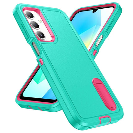 For Samsung Galaxy A16 4G / 5G Case Kickstand Phone Cover PC+Silicone+EVA 3-in-1 Design