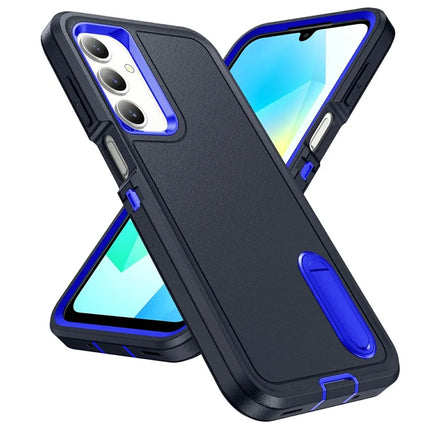 For Samsung Galaxy A16 4G / 5G Case Kickstand Phone Cover PC+Silicone+EVA 3-in-1 Design