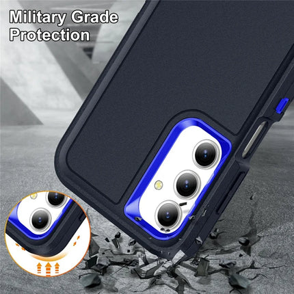 For Samsung Galaxy A16 4G / 5G Case Kickstand Phone Cover PC+Silicone+EVA 3-in-1 Design