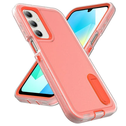For Samsung Galaxy A16 4G / 5G Case Kickstand Phone Cover PC+Silicone+EVA 3-in-1 Design