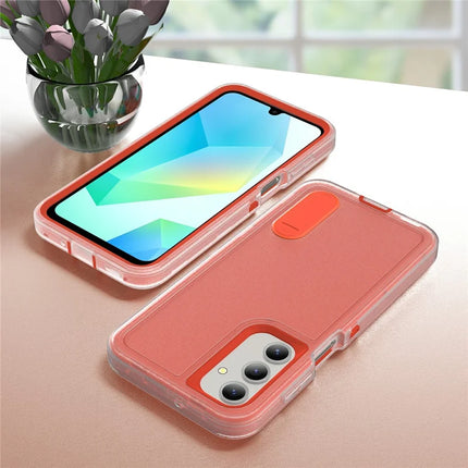 For Samsung Galaxy A16 4G / 5G Case Kickstand Phone Cover PC+Silicone+EVA 3-in-1 Design