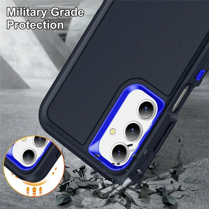 For Samsung Galaxy A16 4G / 5G Case PC+Silicone+EVA 3-in-1 Shockproof Phone Cover