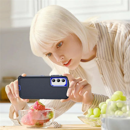 For Samsung Galaxy A16 4G / 5G Case PC+Silicone+EVA 3-in-1 Shockproof Phone Cover